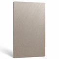 PVC-Wandpaneel Metalloptik – Gebürstetes Champagner 501