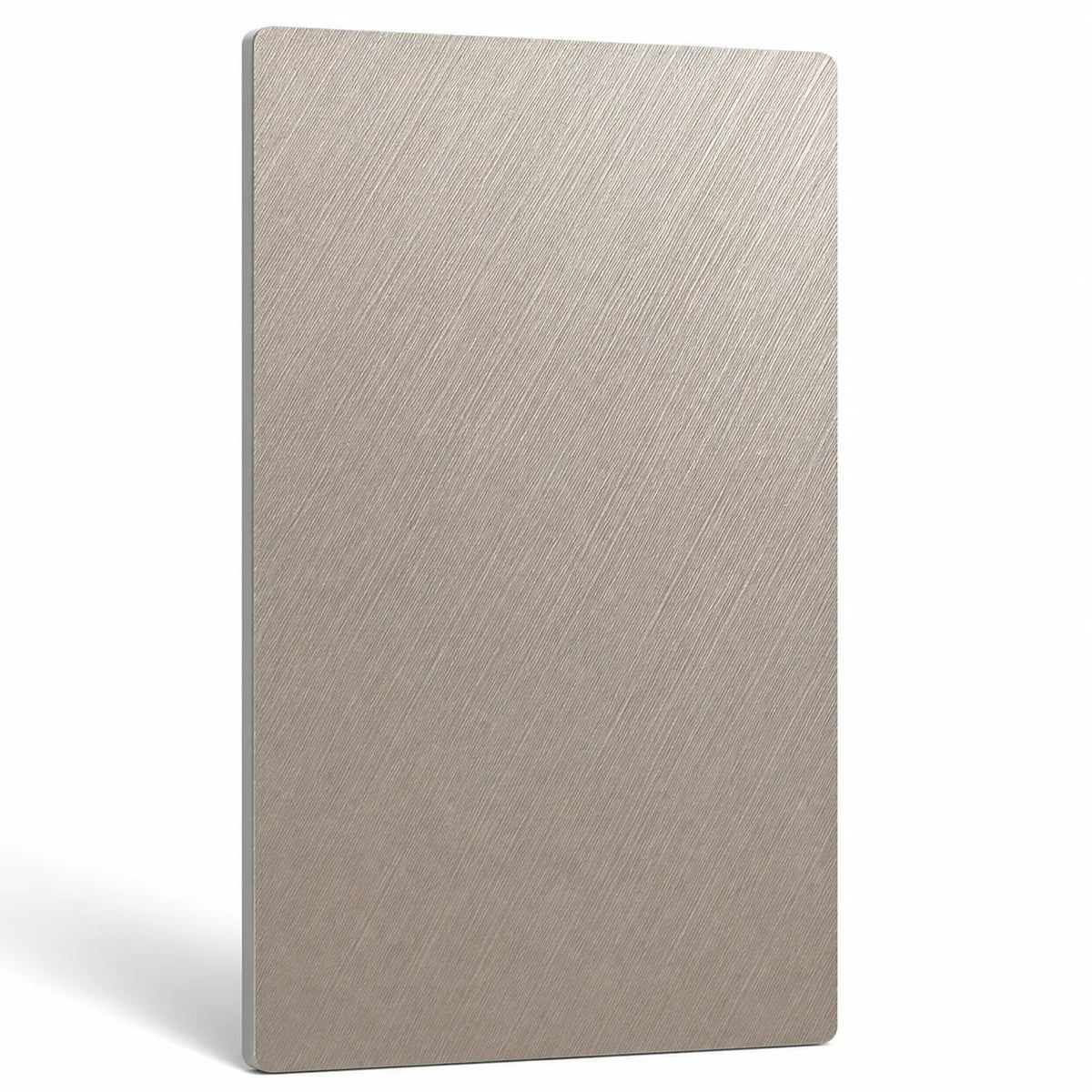 PVC-Wandpaneel Metalloptik – Gebürstetes Champagner 501
