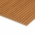 Japandi Akustikpaneel Suede – Geschlossen – Cognac