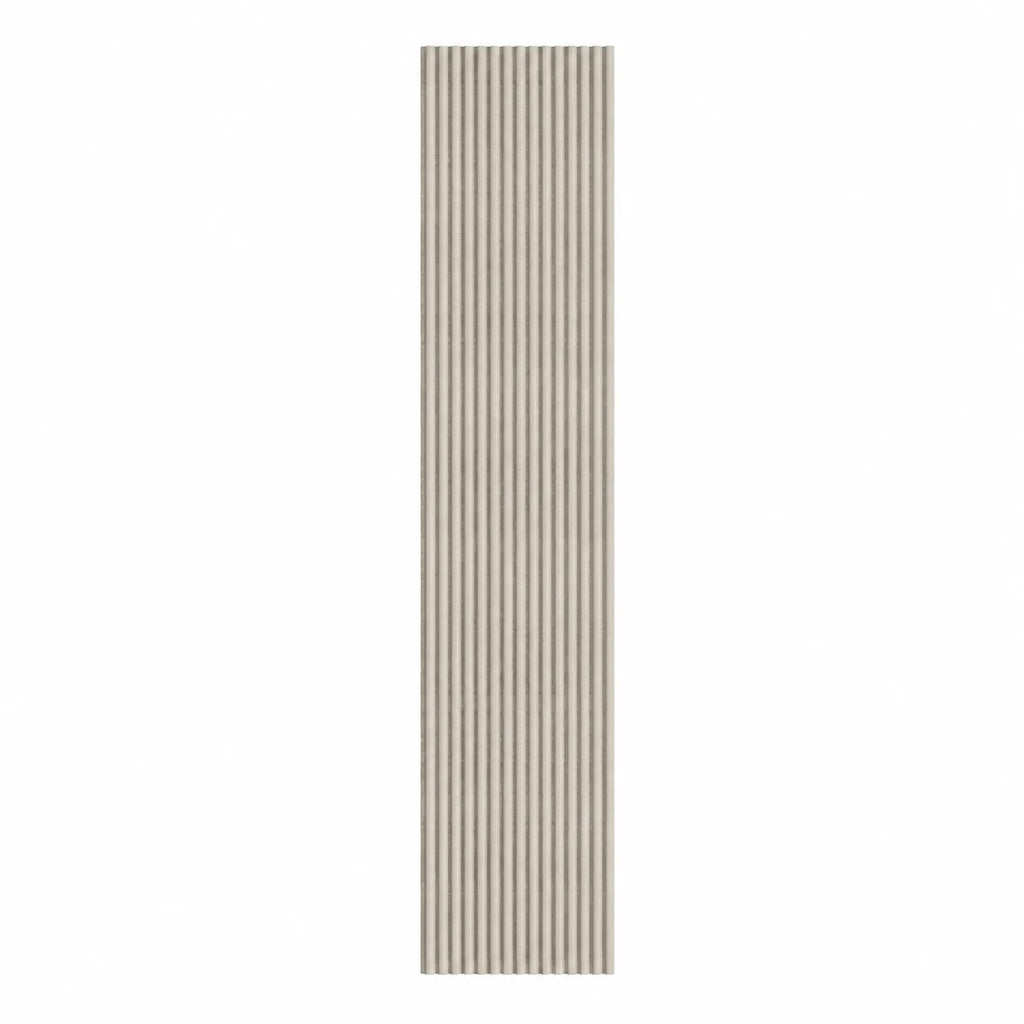 Japandi Akustikpaneel Suede – Offen (mit Zwischenraum) – Beige