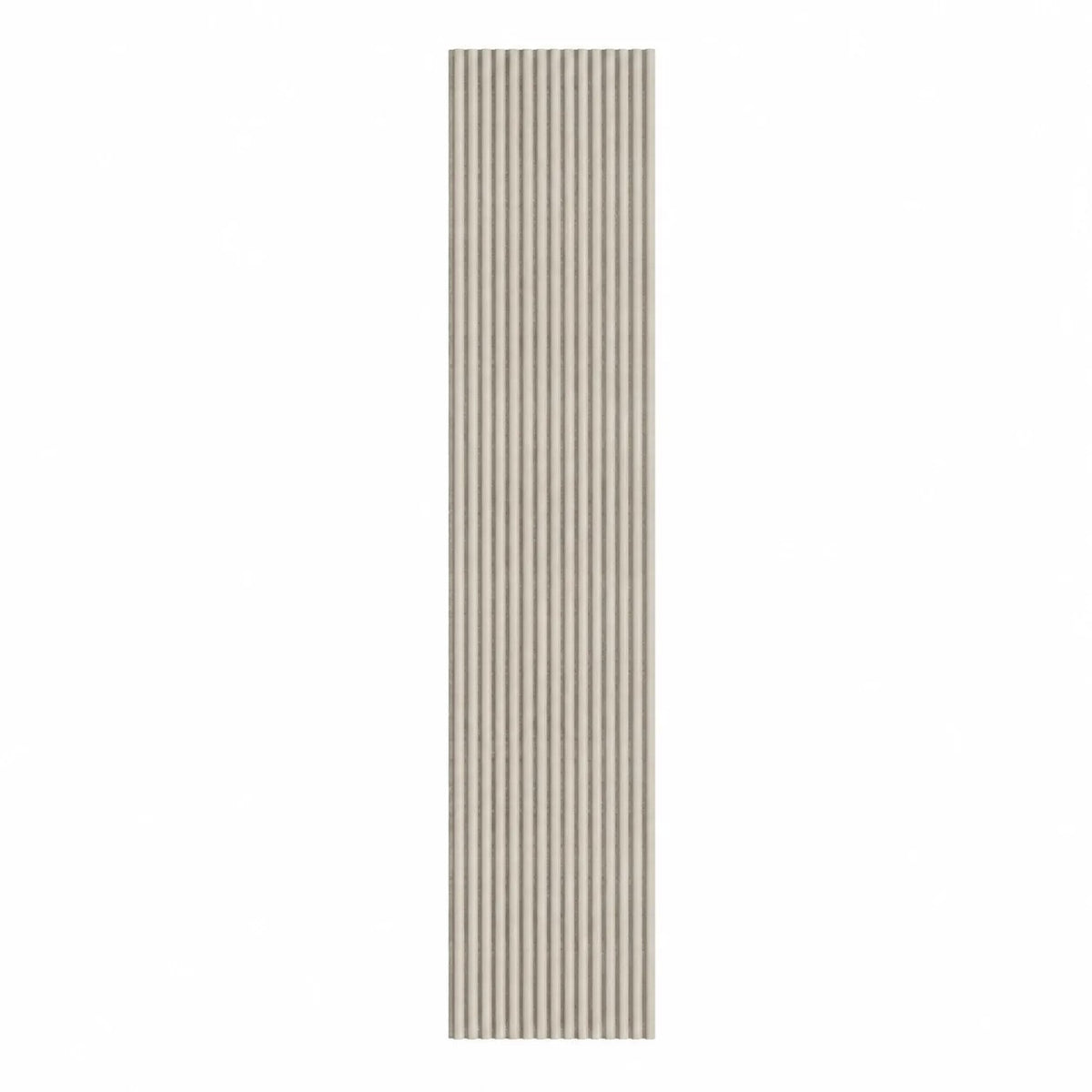Japandi Akustikpaneel Suede – Offen (mit Zwischenraum) – Beige