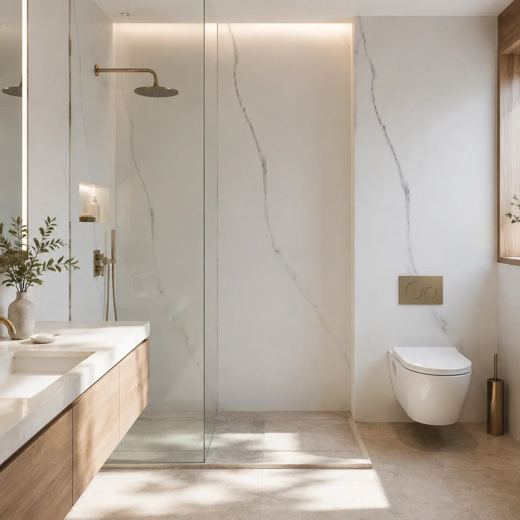 SPC-Wandpaneel Marmoroptik – Calacatta Matt 101