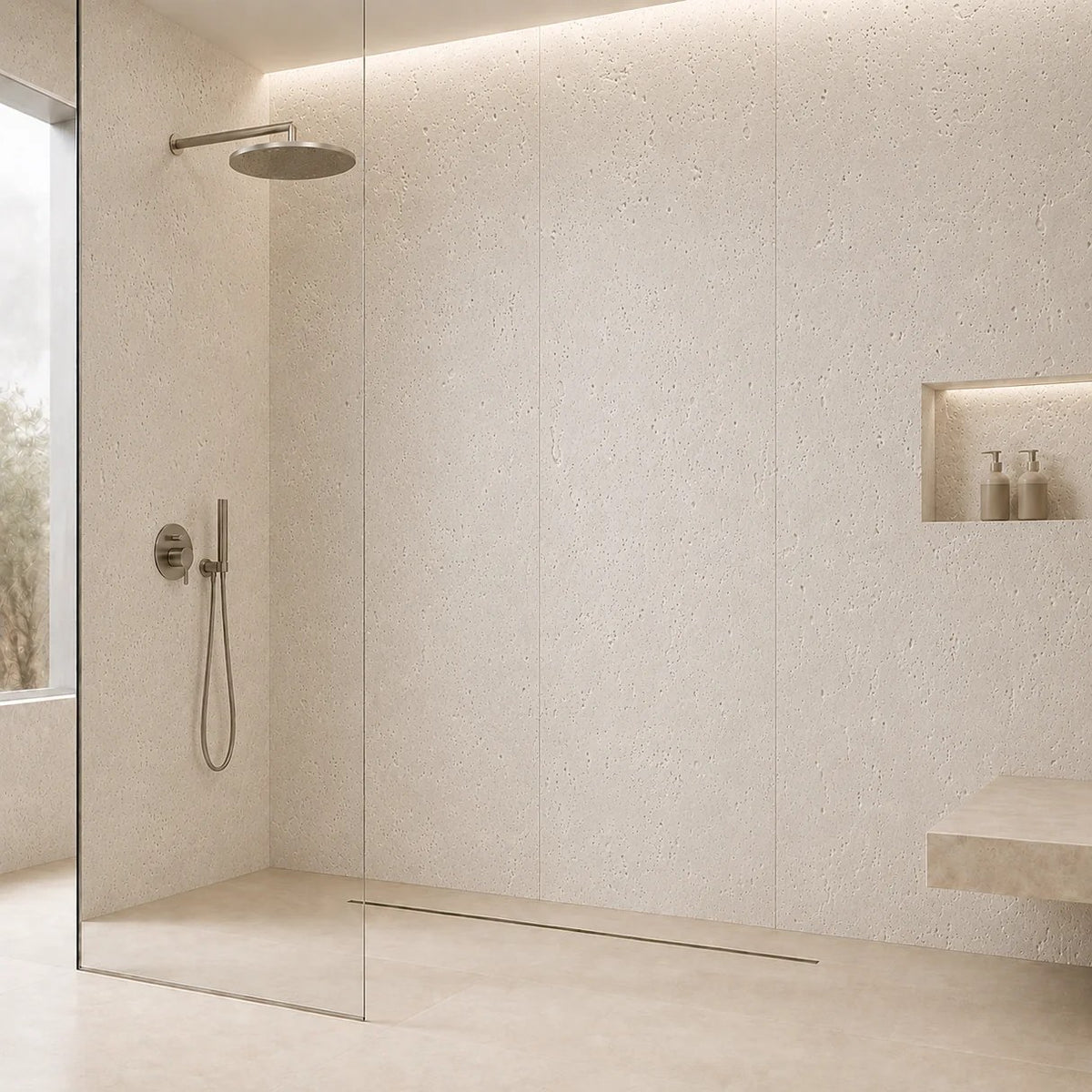 SPC-Wandpaneel Soft Beige – 202
