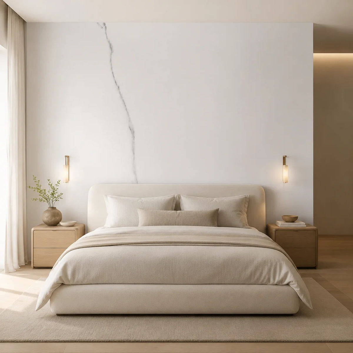 SPC-Wandpaneel Marmoroptik – Calacatta Matt 101